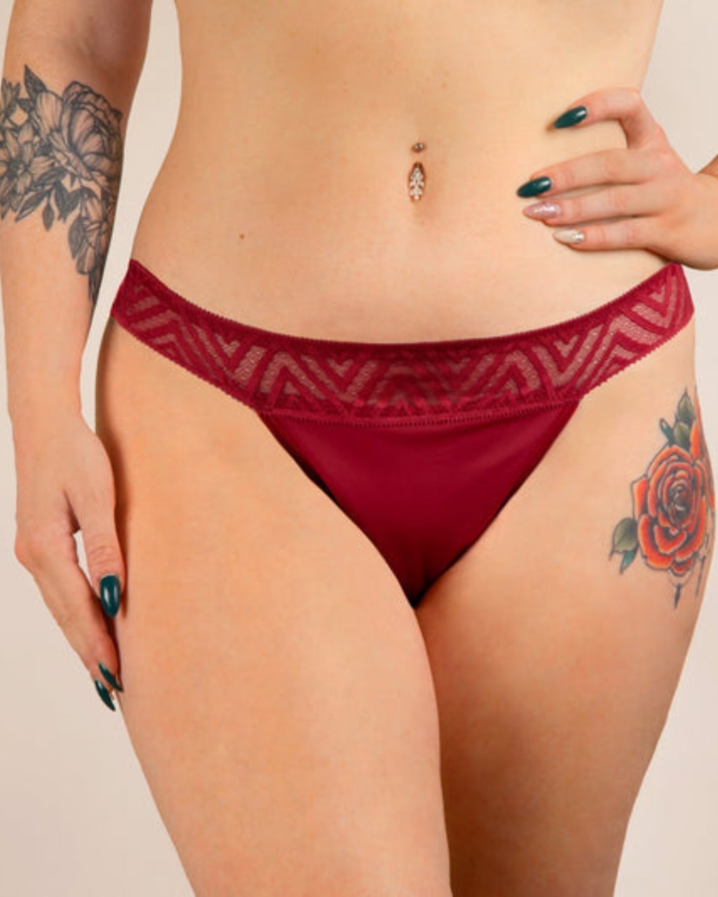 Leakproof Thong - Feminine, Stretchy & Invisible Protection