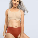 High-Waisted Leak-Proof Briefs – Invisible Confidence